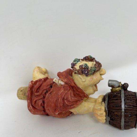 Vtg Guard. of the Grapes Monk Figure Bottle Topper - Picture 5 of 6